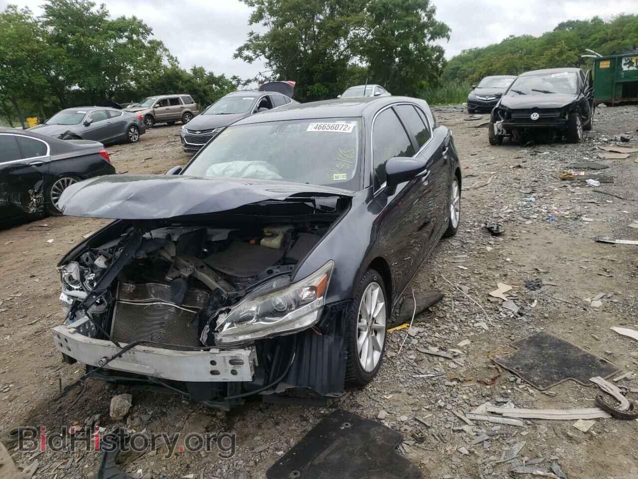 2011 LEXUS CT 200 - VIN: JTHKD5BH1B2015867 - Фото 2