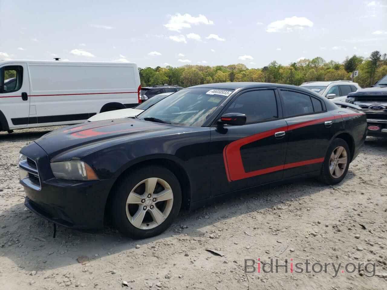 Photo 2C3CDXBG3DH689588 - DODGE CHARGER 2013