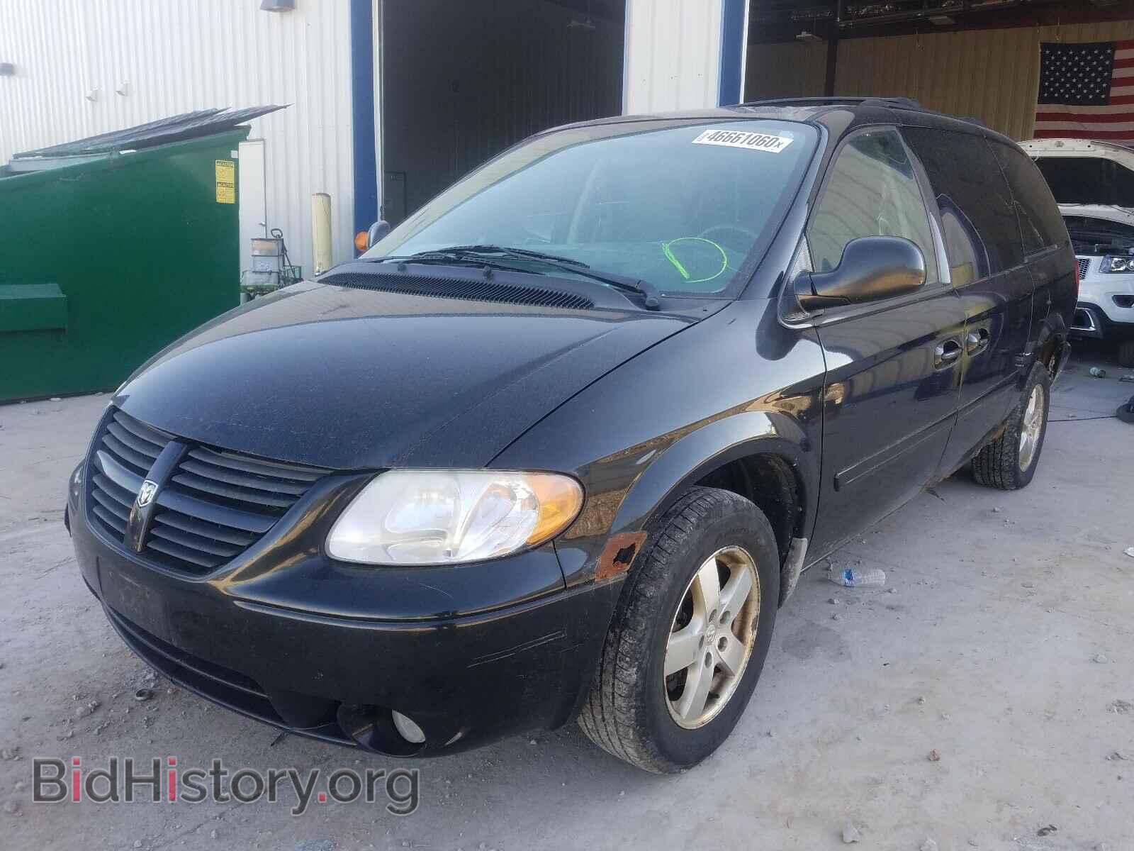 2007 DODGE CARAVAN - VIN: 2D4GP44L67R194929 - Фото 2