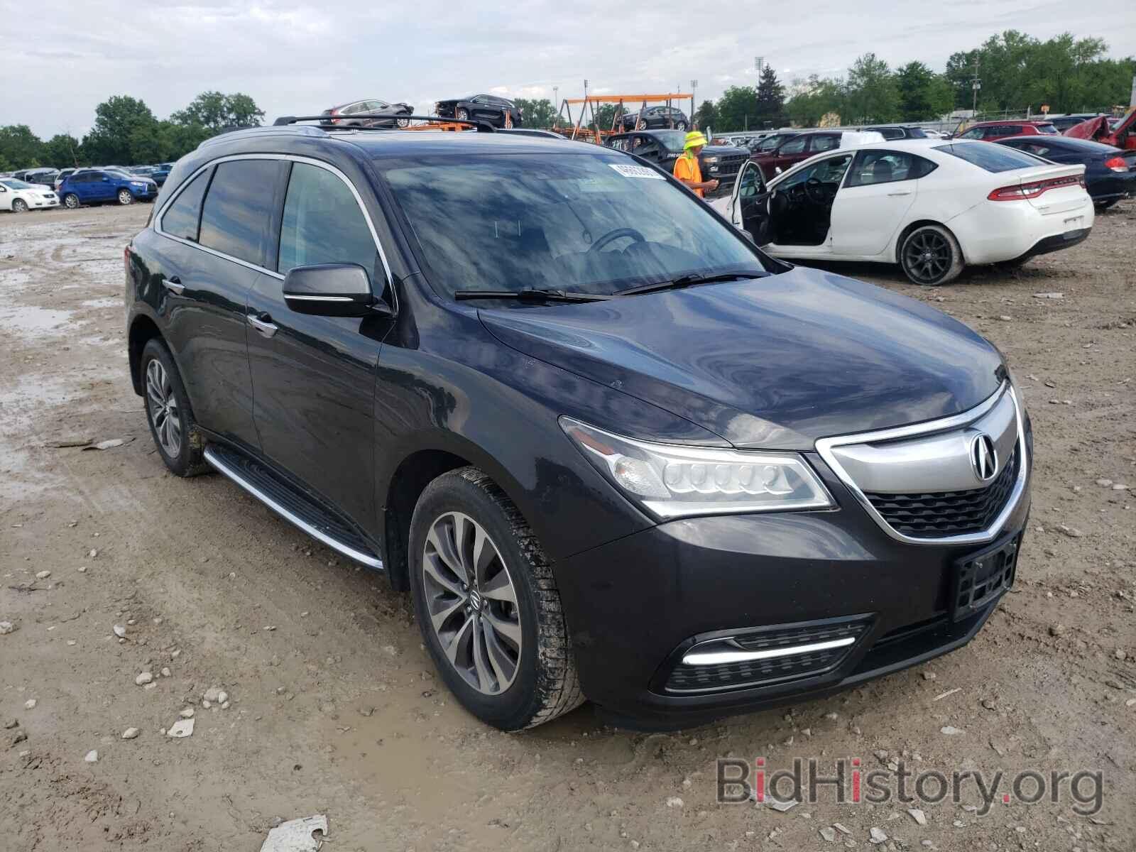 Photo 5FRYD4H4XEB013464 - ACURA MDX 2014