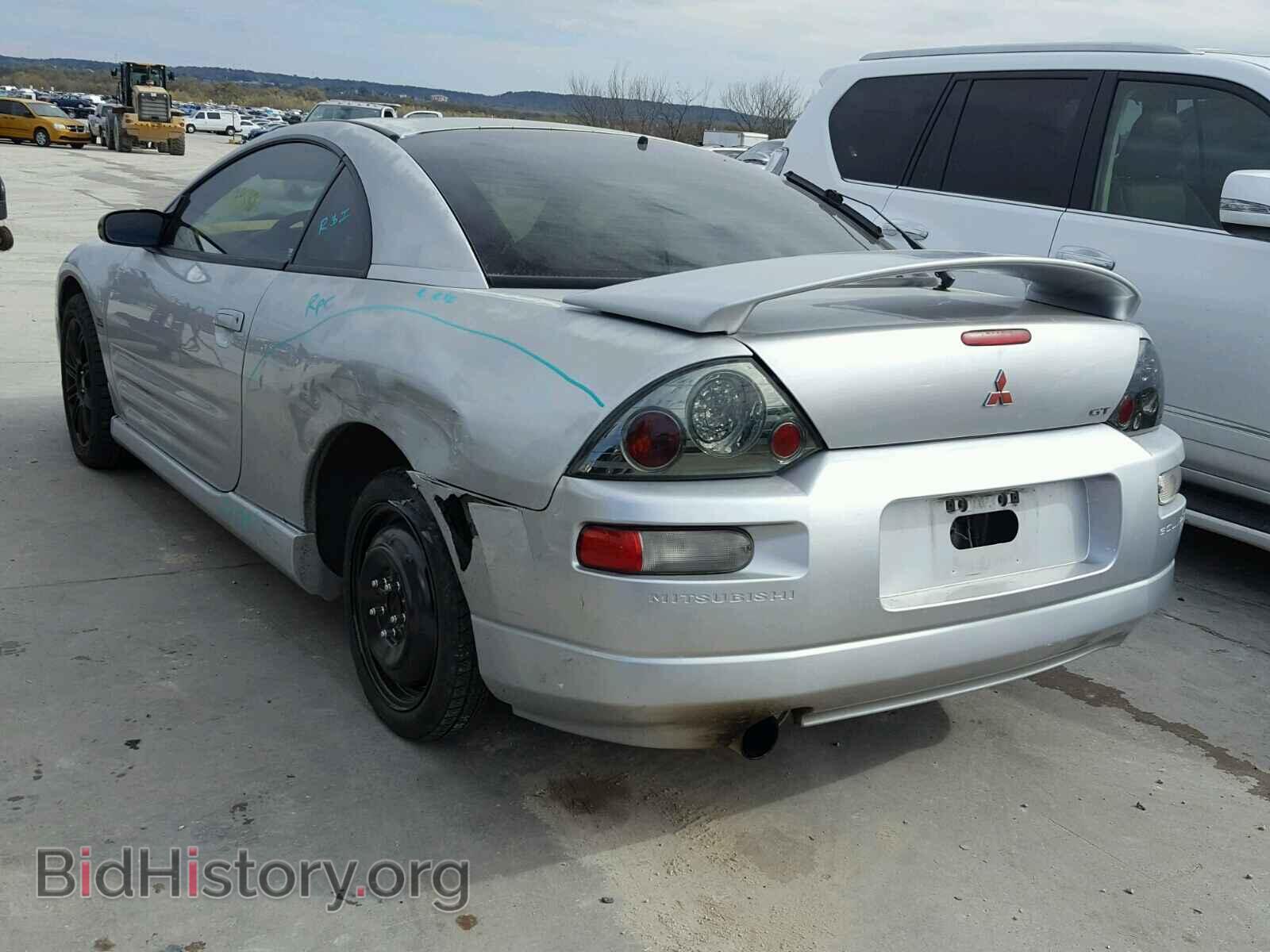 2000 MITSUBISHI ECLIPSE - VIN: 4A3AC54L2YE135313 - Фото 3