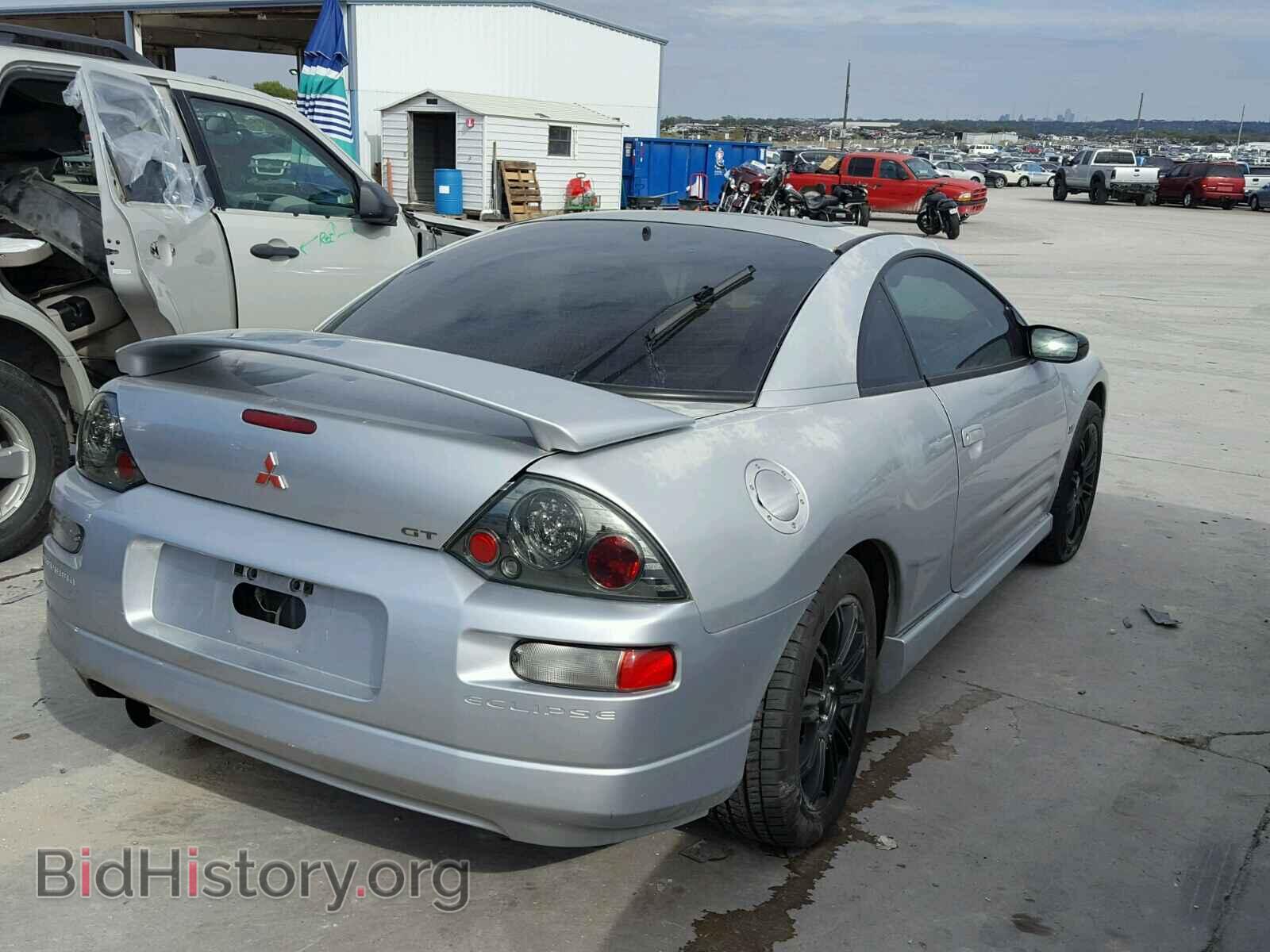 2000 MITSUBISHI ECLIPSE - VIN: 4A3AC54L2YE135313 - Фото 4