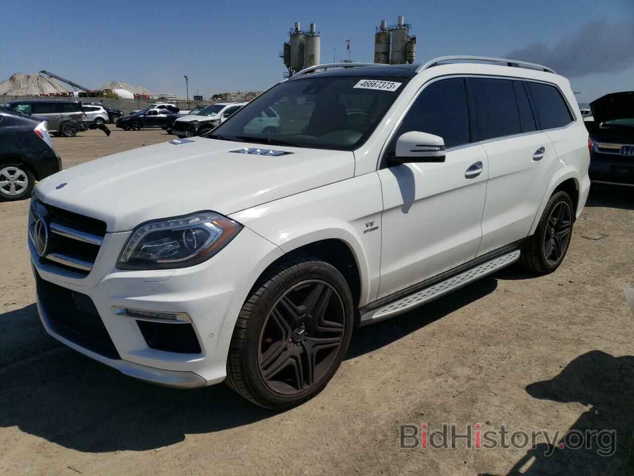 Фотография 4JGDF7EE1FA488936 - MERCEDES-BENZ GL-CLASS 2015