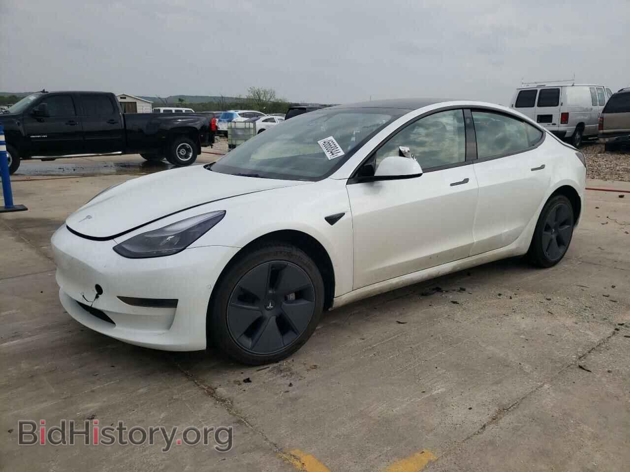 Photo 5YJ3E1EA1NF322001 - TESLA MODEL 3 2022