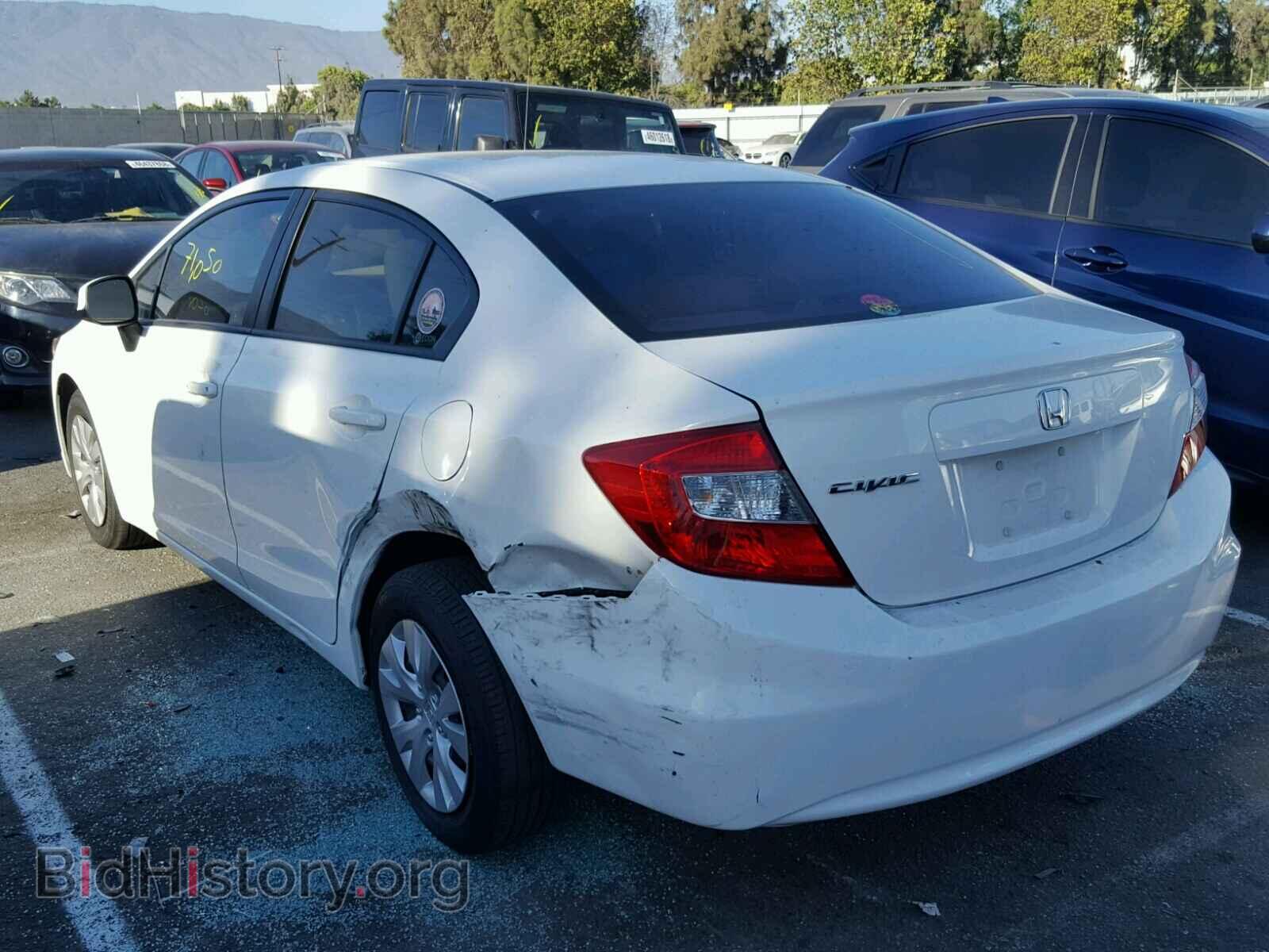 2012 HONDA CIVIC LX - VIN: JHMFB2F50CS006312 - Фото 3