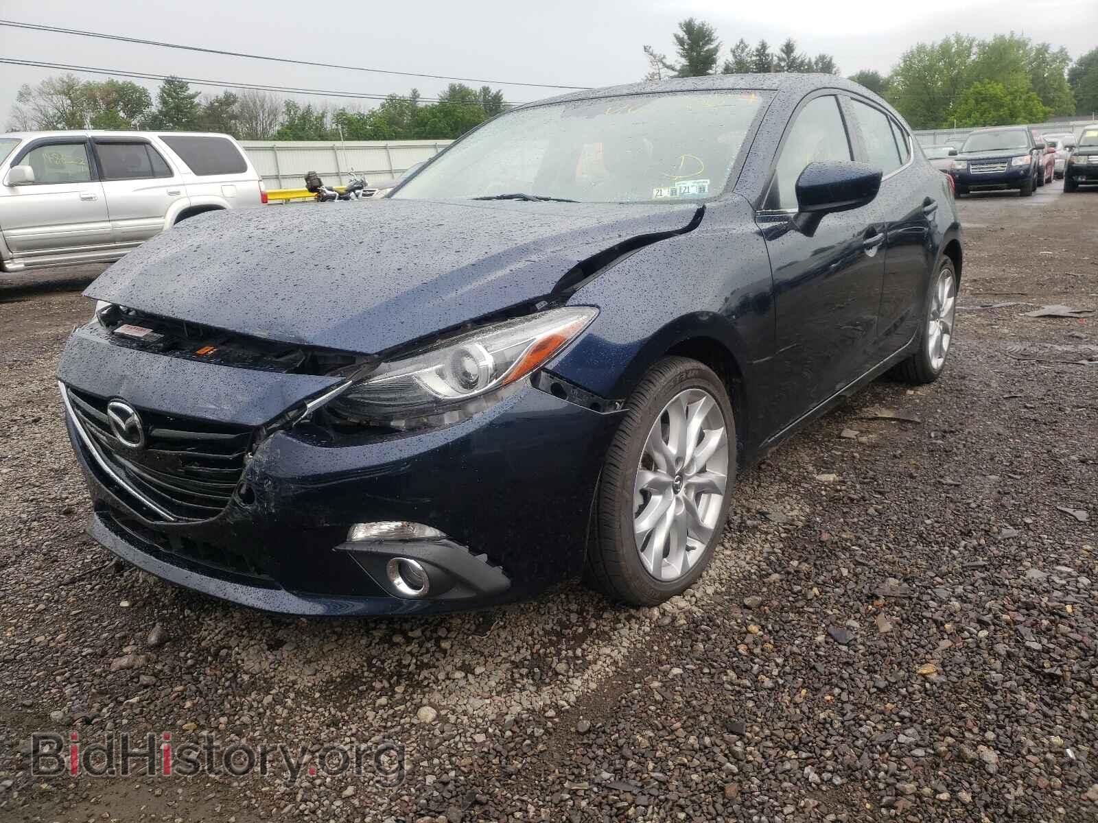 2014 MAZDA 3 - VIN: JM1BM1M31E1206646 - Фото 2