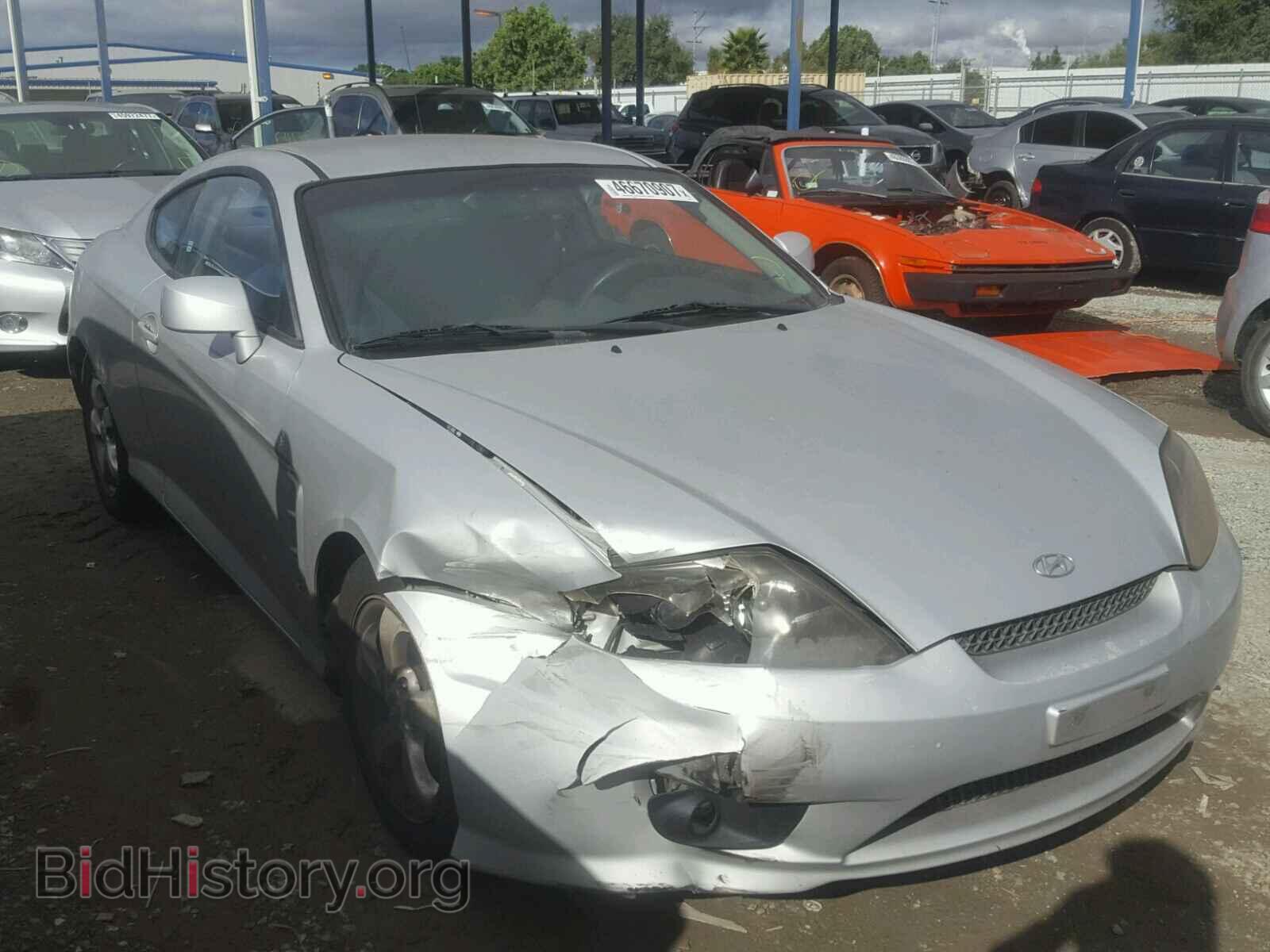 Фотография KMHHM65D36U189875 - HYUNDAI TIBURON 2006