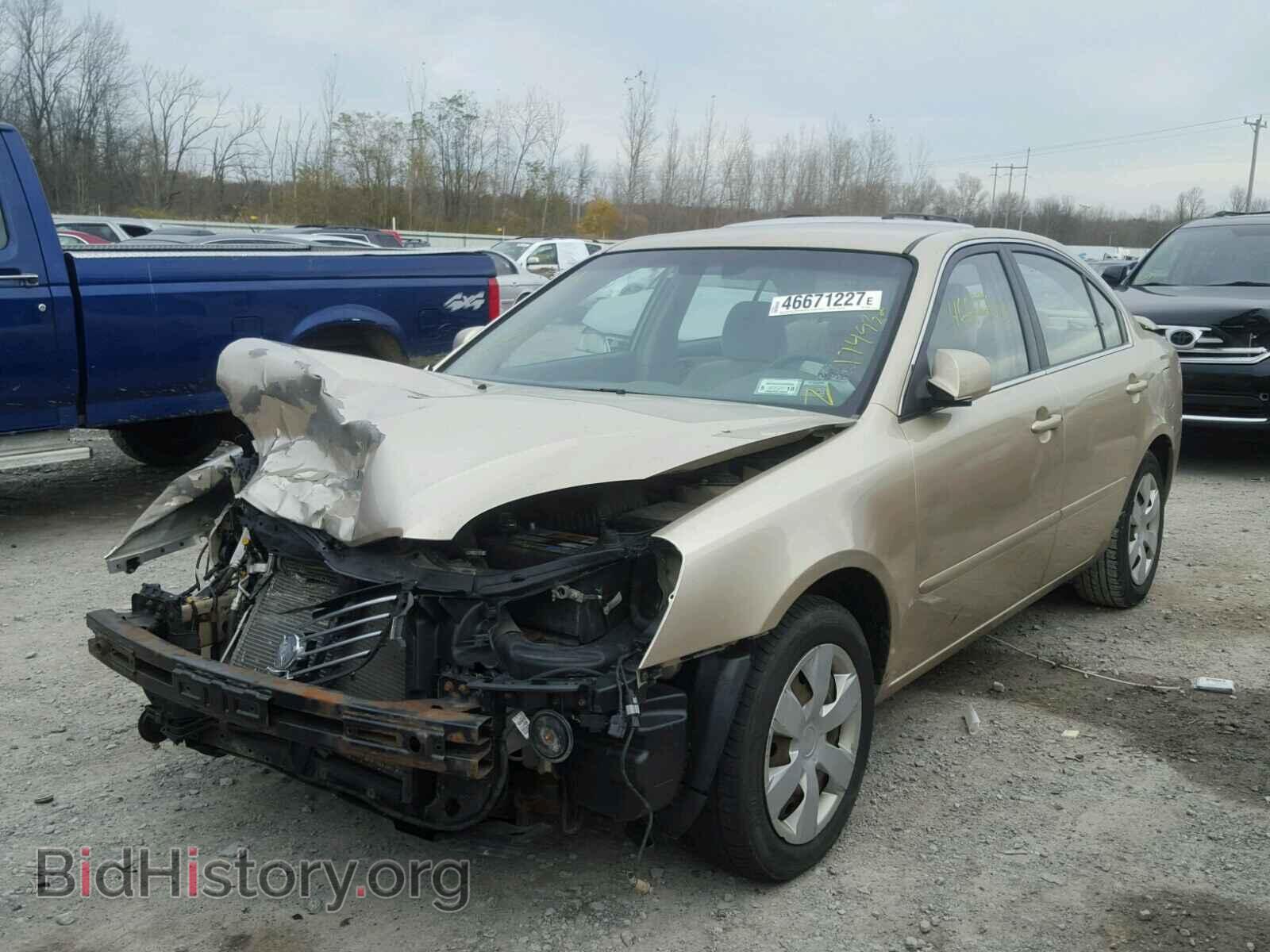 2007 KIA OPTIMA - VIN: KNAGE123675139993 - Фото 2