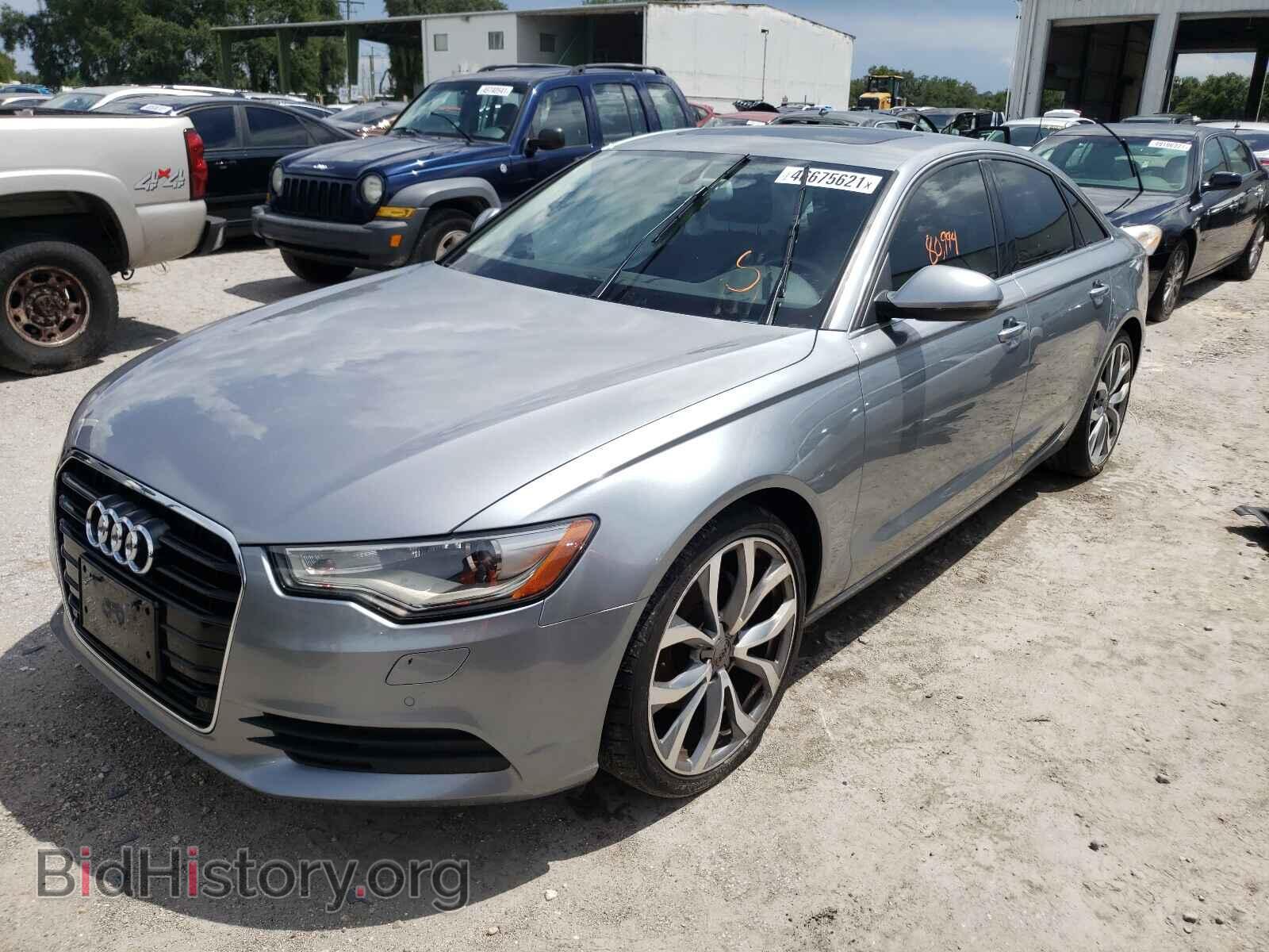 2013 AUDI A6 - VIN: WAUDFAFC4DN041549 - Фото 2