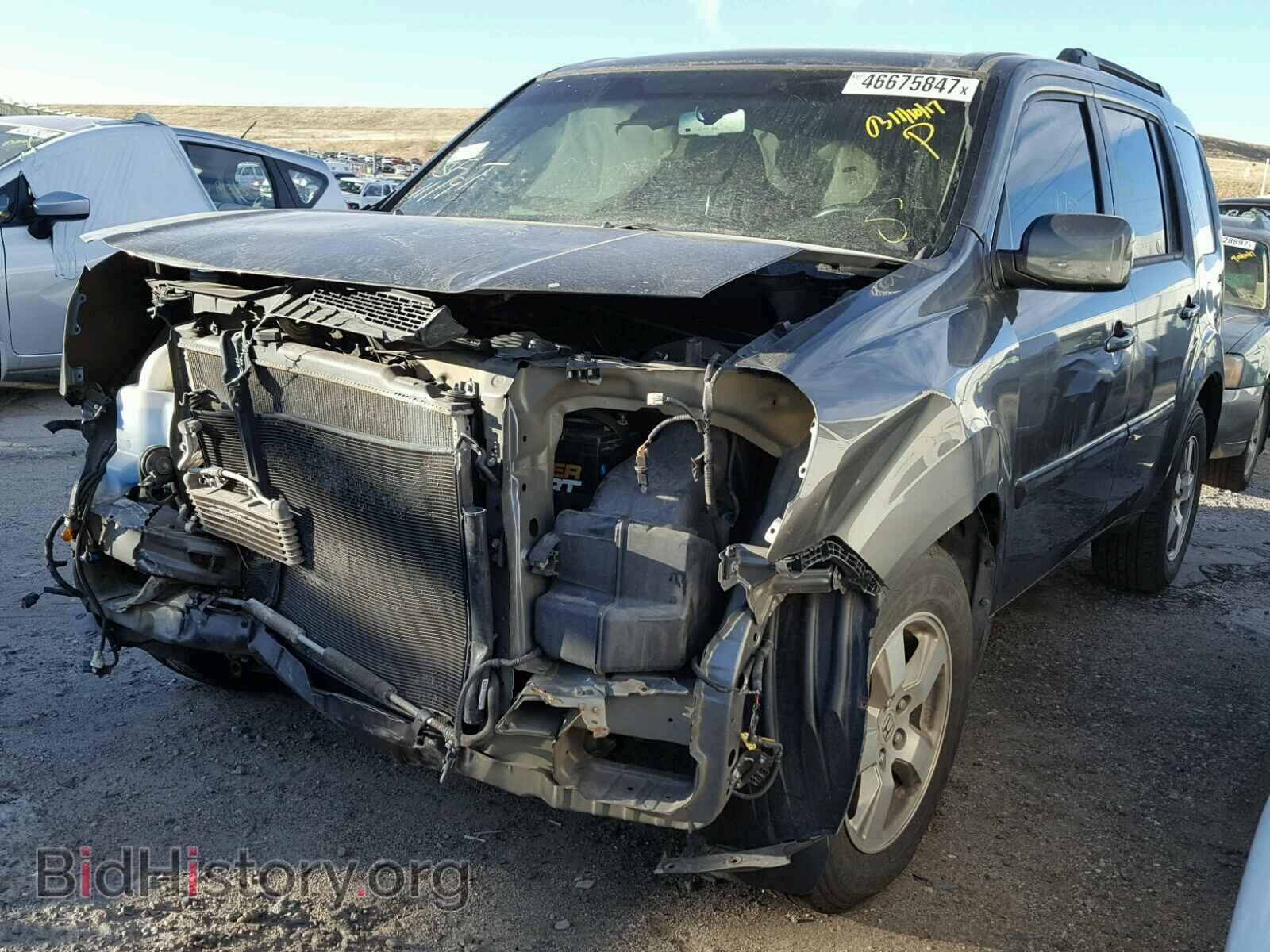 2009 HONDA PILOT - VIN: 5FNYF48669B019376 - Фото 2