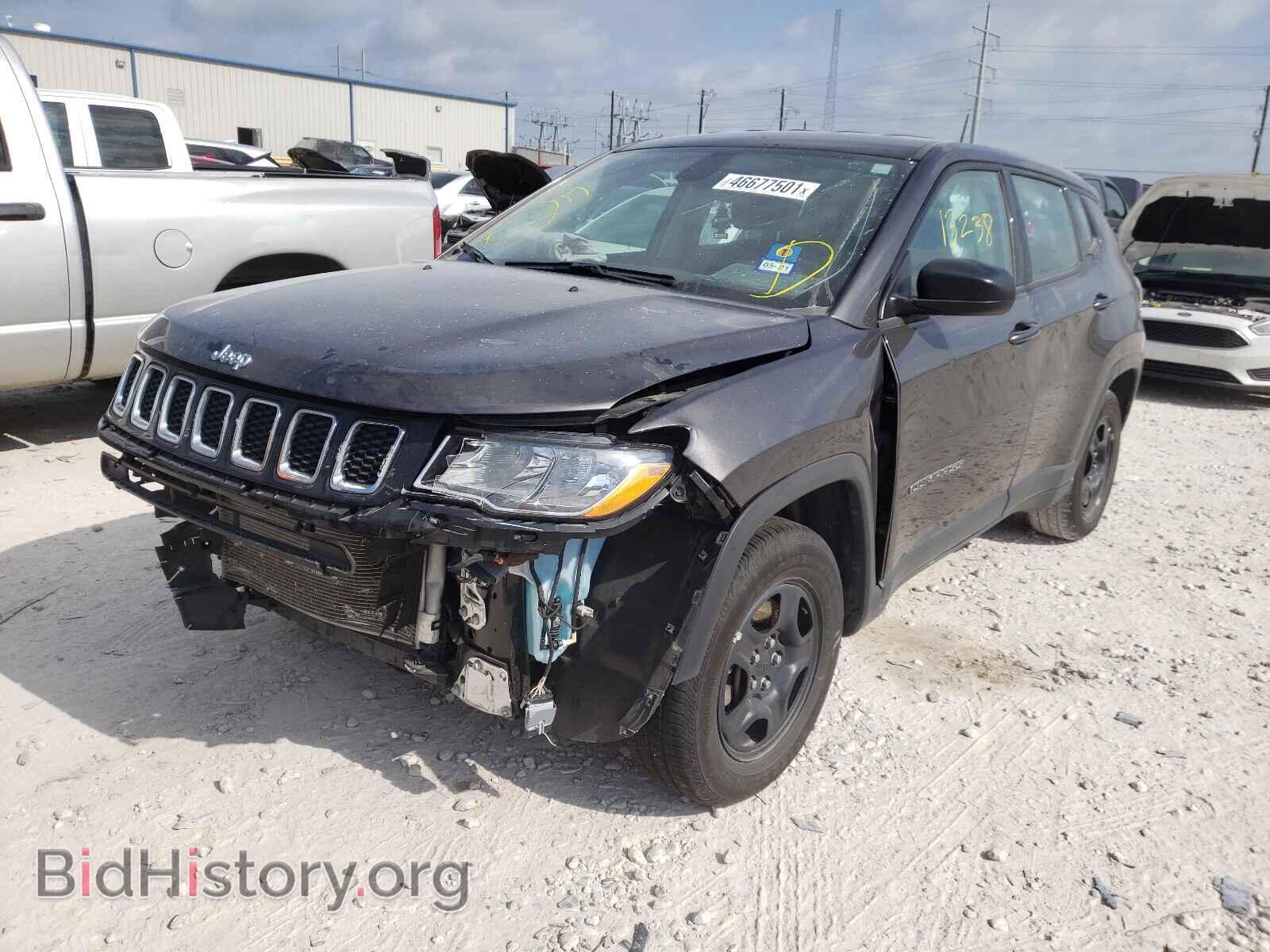 2019 JEEP COMPASS - VIN: 3C4NJCAB0KT763016 - Фото 2