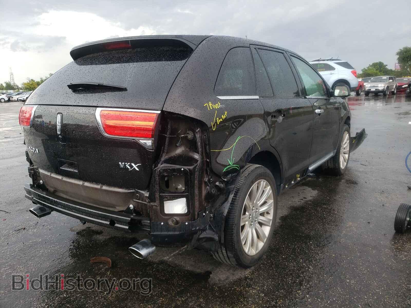 2013 LINCOLN MKX - VIN: 2LMDJ6JK0DBL48581 - Фото 4