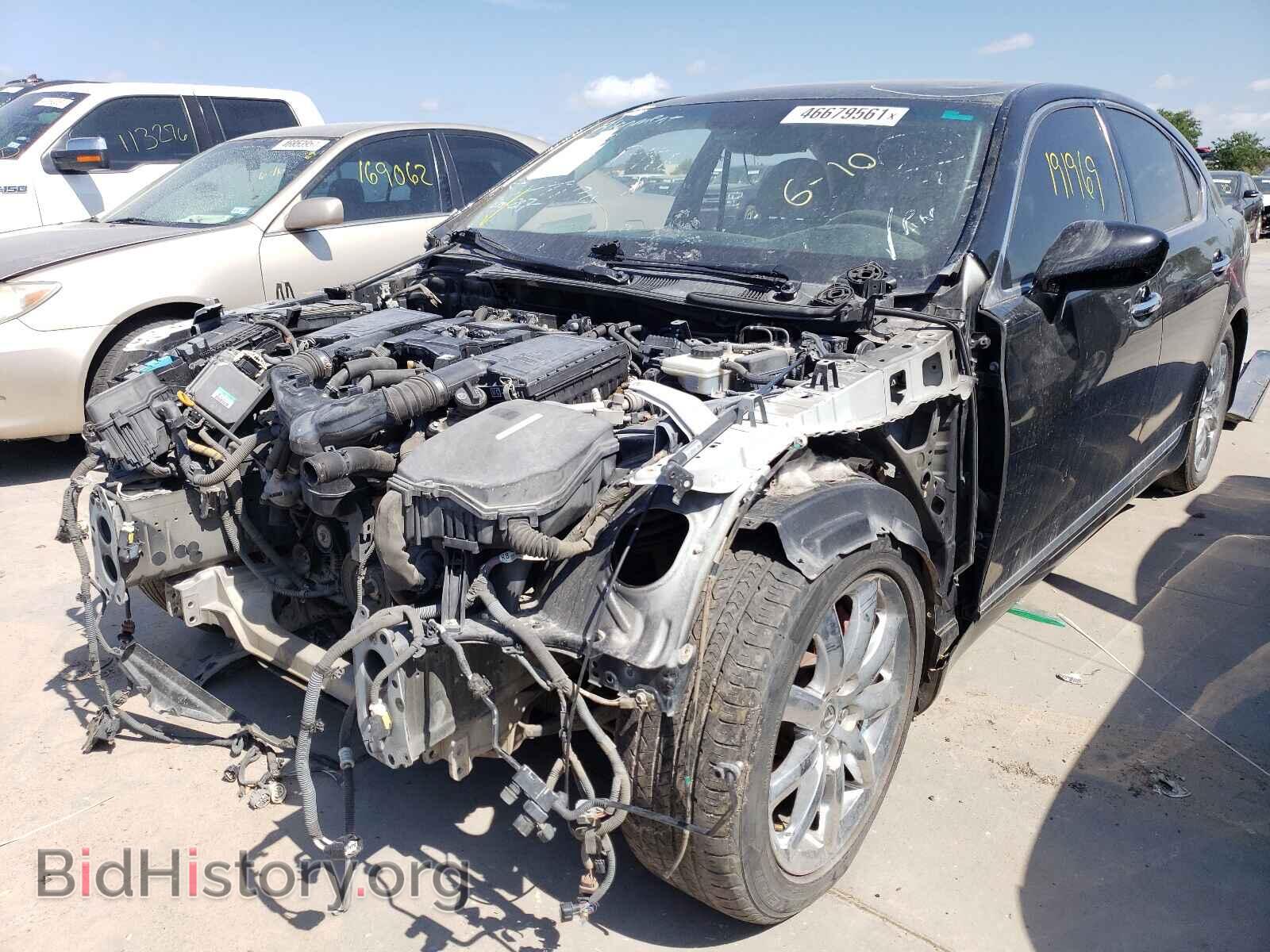 2007 LEXUS LS460 - VIN: JTHBL46F675041246 - Фото 2