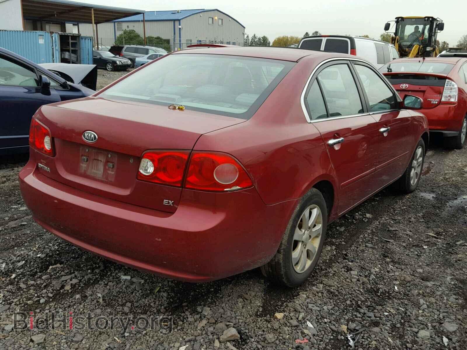 2007 KIA OPTIMA - VIN: KNAGE123775154535 - Фото 4