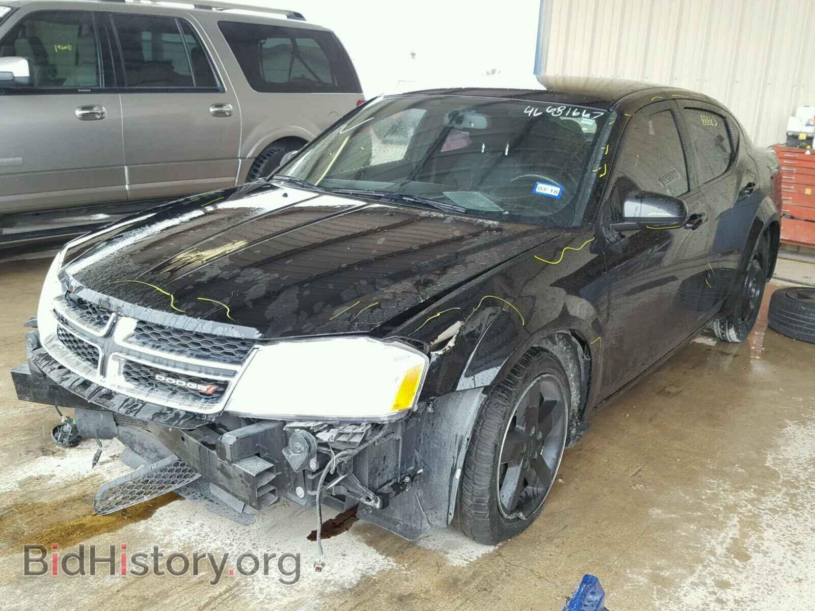2013 DODGE AVENGER - VIN: 1C3CDZCB3DN504199 - Фото 2