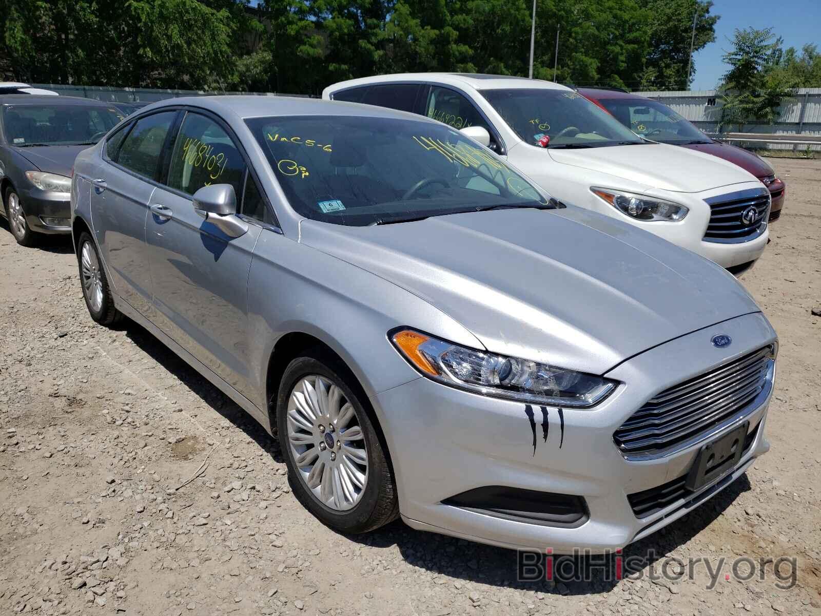 Photo 3FA6P0LU6GR398769 - FORD FUSION 2016