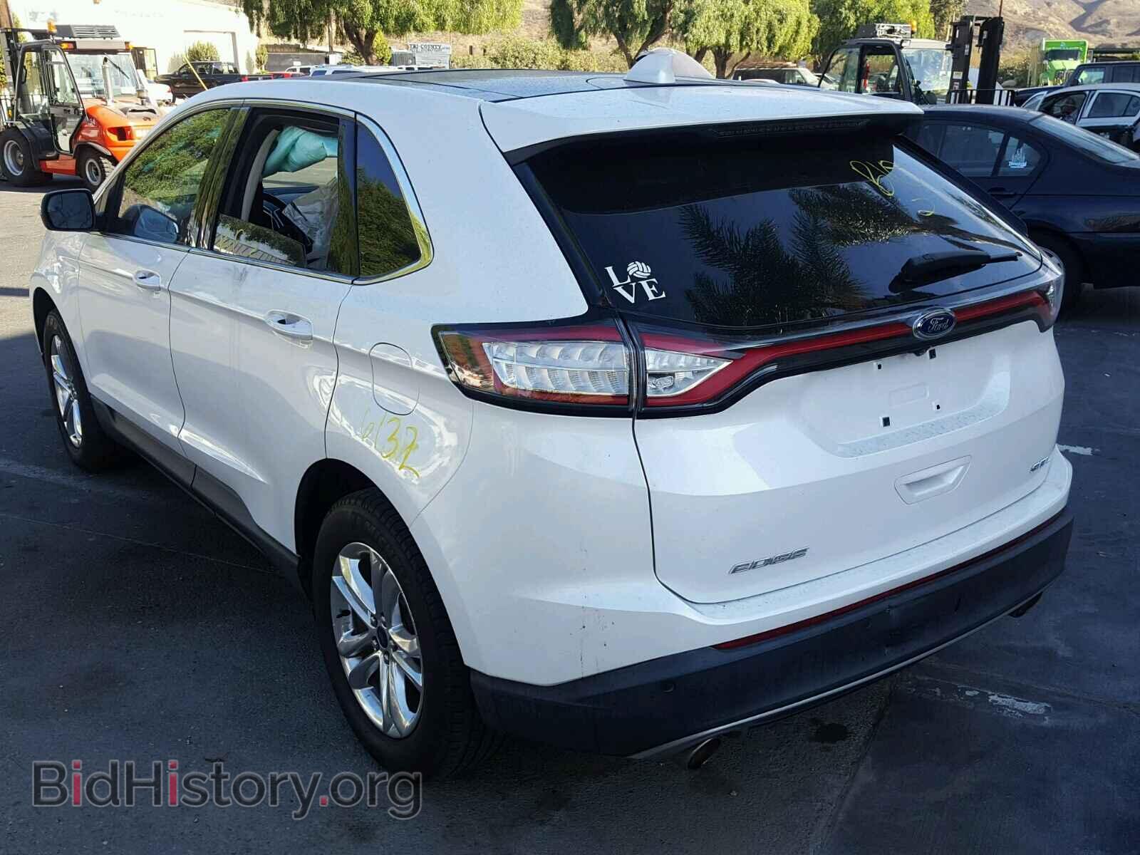 2015 FORD EDGE - VIN: 2FMTK3J88FBB03750 - Фото 3