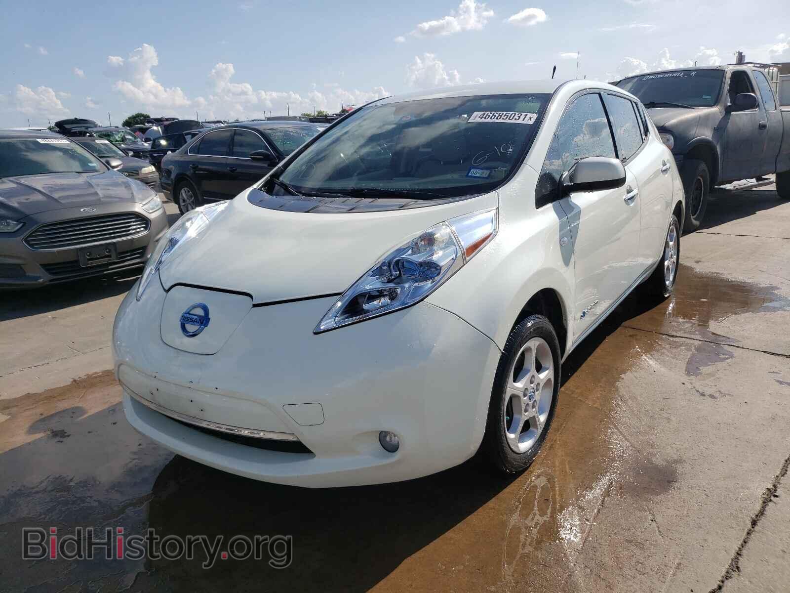 2012 NISSAN LEAF - VIN: JN1AZ0CP8CT018495 - Фото 2