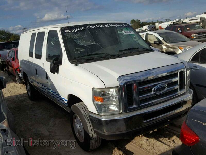2008 Ford ECONOLINE (VIN 1FTNE24W98DB02421) — photo 1 of 10, Copart, damage: top/roof