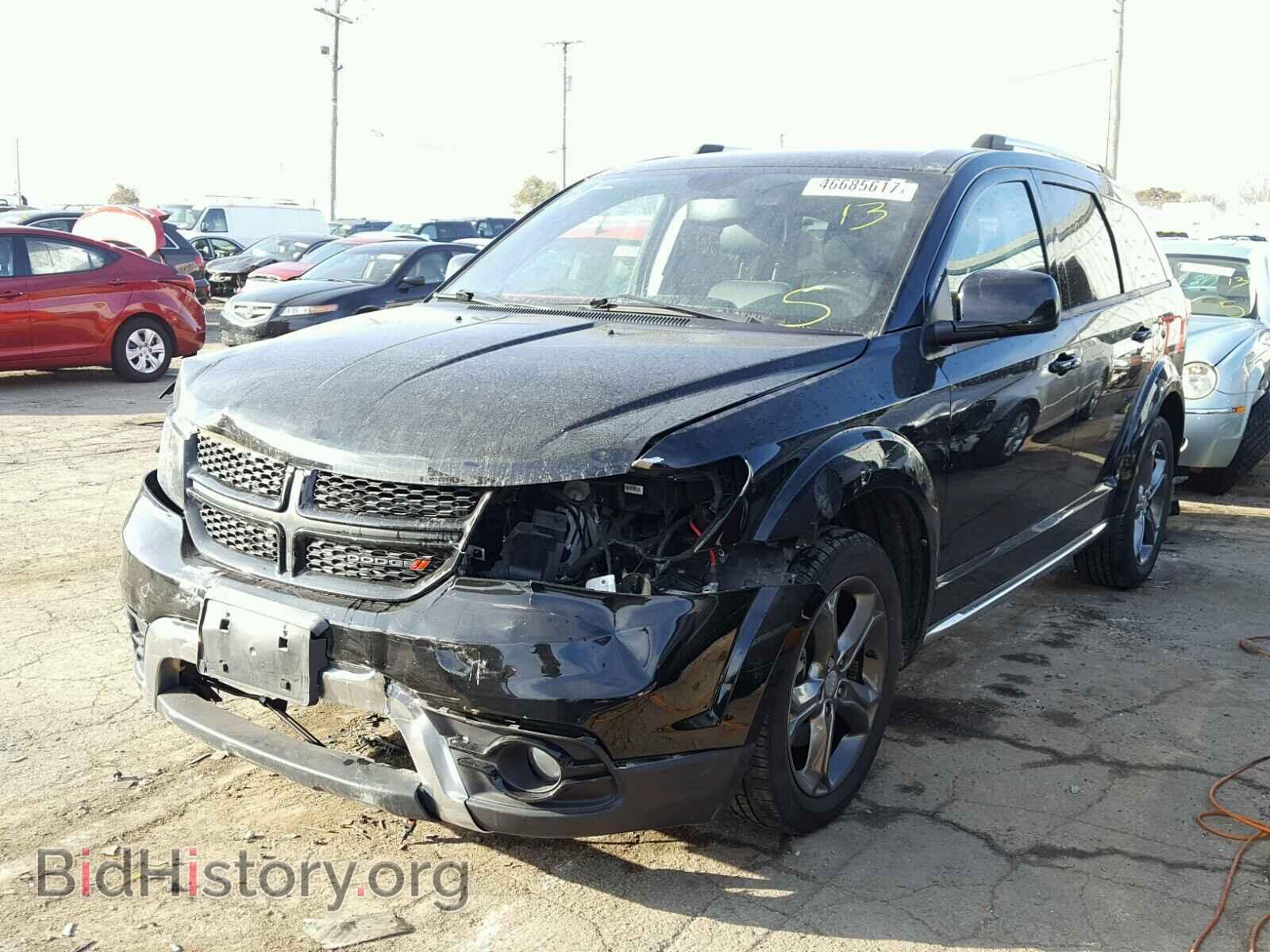 2015 DODGE JOURNEY - VIN: 3C4PDCGB1FT610917 - Фото 2