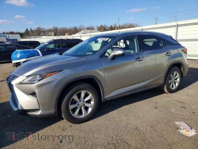 2017 Lexus RX350 Base, серебристый — VIN 2T2BZMCA4HC081608, Copart