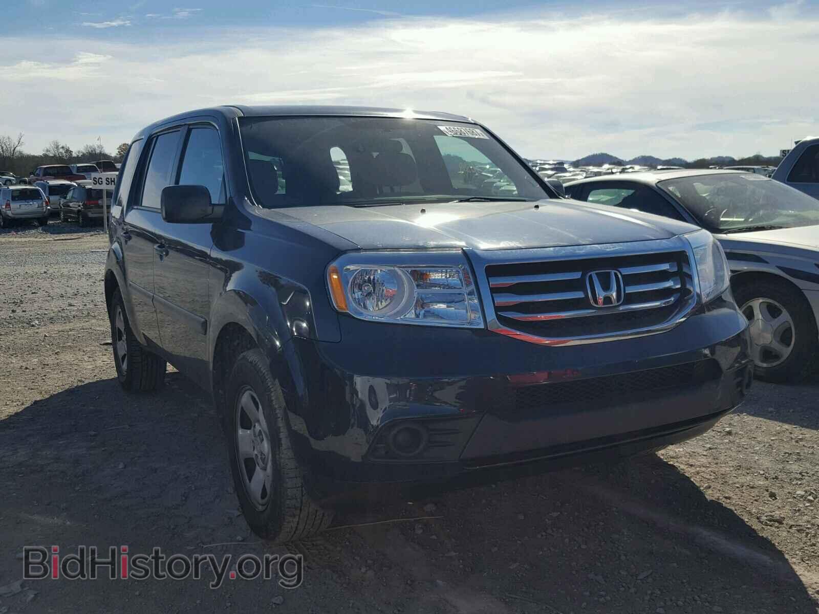Фотография 5FNYF3H29CB002604 - HONDA PILOT 2012