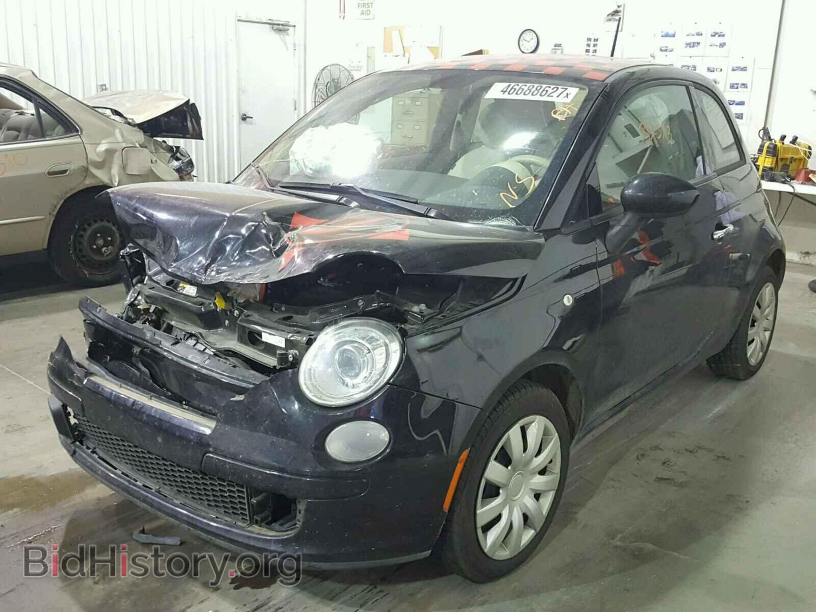 2014 FIAT 500 - VIN: 3C3CFFAR6ET169935 - Фото 2