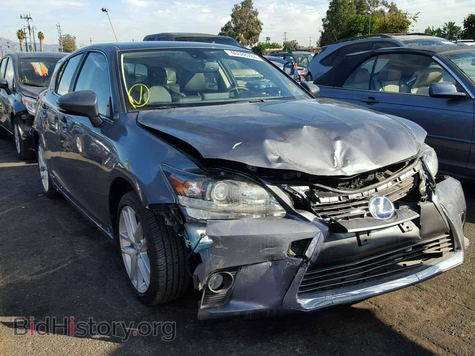 Фотография JTHKD5BH1H2300299 - LEXUS CT 200 2017