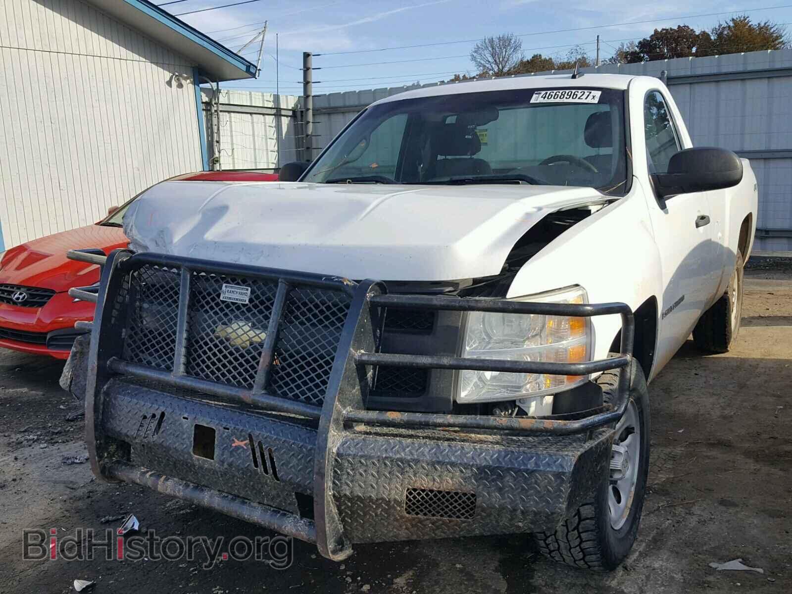 2007 CHEVROLET SILVERADO - VIN: 1GCEK14C37Z653597 - Фото 2