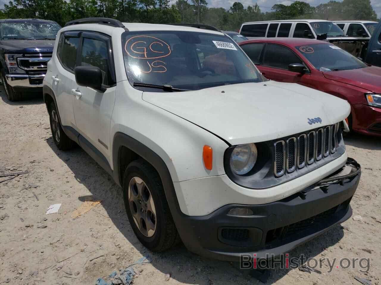 Фотография ZACCJAAT0GPD76954 - JEEP RENEGADE 2016