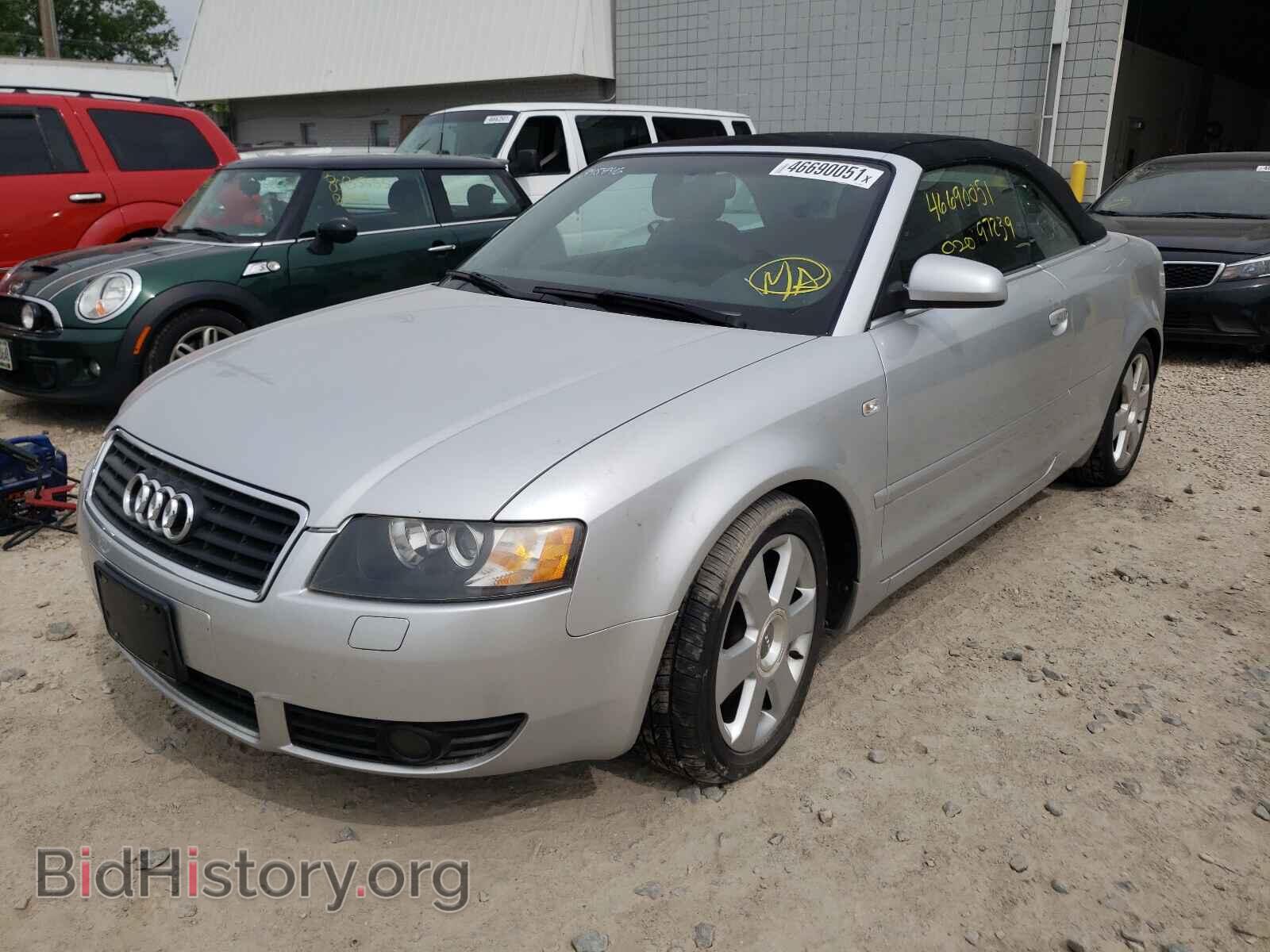 2006 AUDI A4 - VIN: WAUDT48H66K008124 - Фото 2