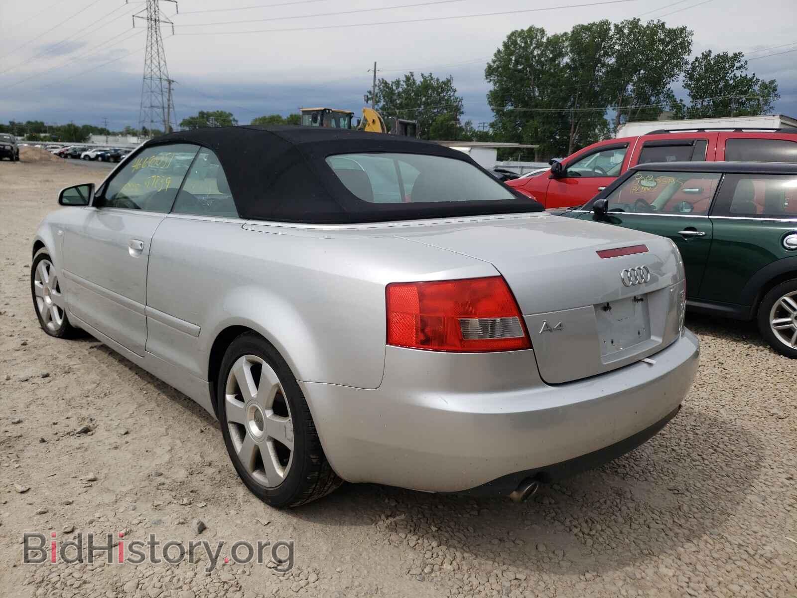 2006 AUDI A4 - VIN: WAUDT48H66K008124 - Фото 3