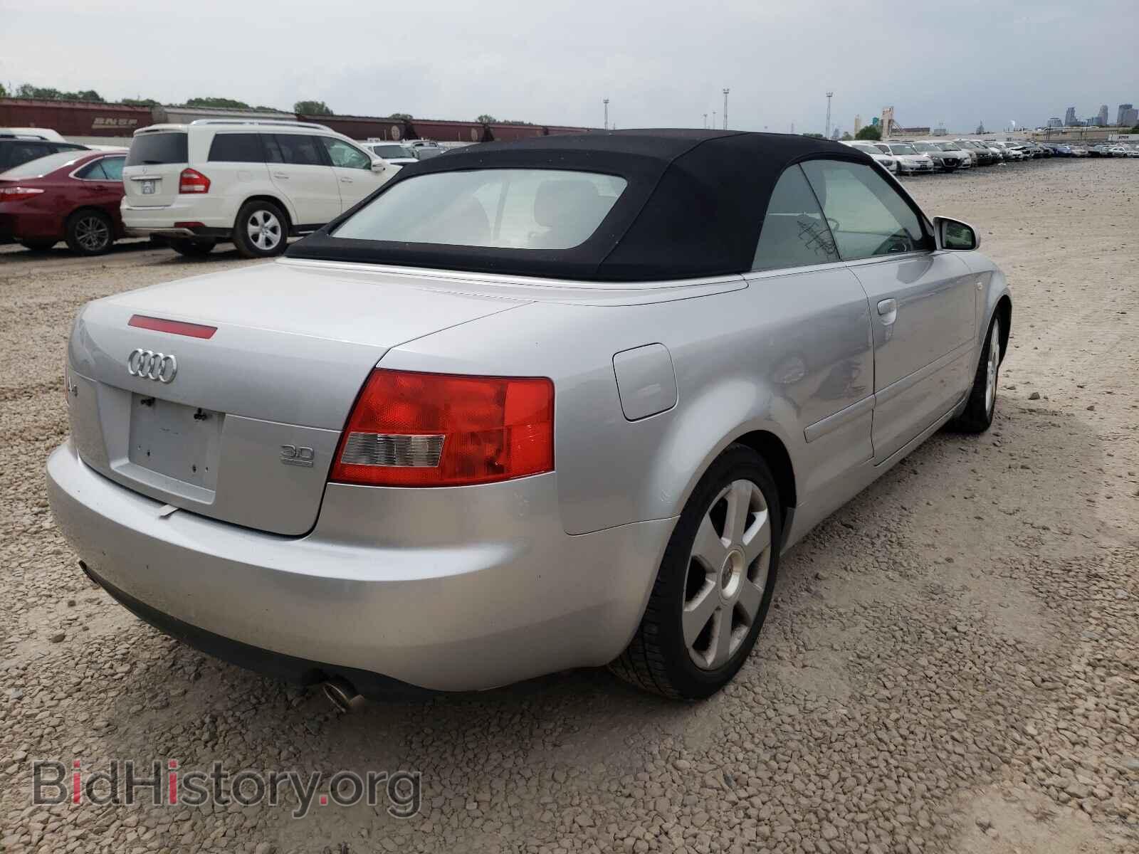 2006 AUDI A4 - VIN: WAUDT48H66K008124 - Фото 4