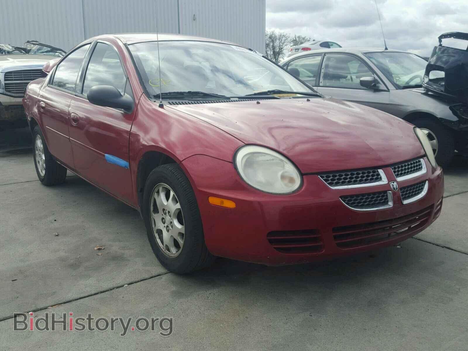 Photo 1B3ES56C65D147570 - DODGE NEON 2005