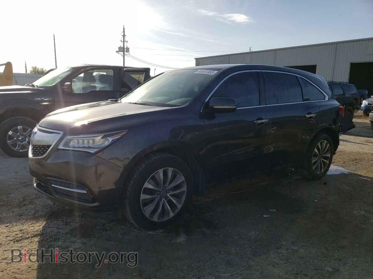 Photo 5FRYD3H41EB005585 - ACURA MDX 2014