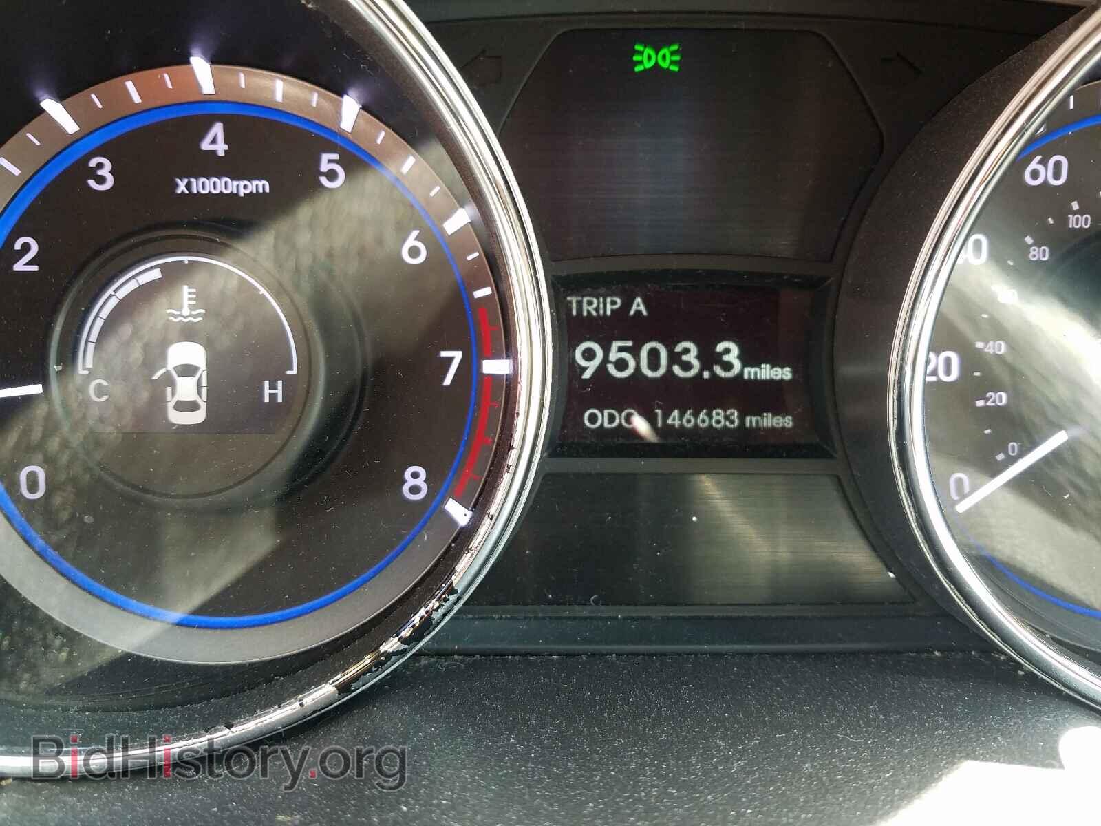 2013 HYUNDAI SONATA - VIN: 5NPEC4AC2DH799172 - Фото 8
