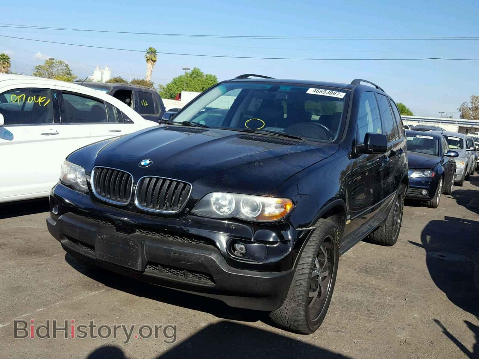 2005 BMW X5 - VIN: 5UXFA13525LY13543 - Фото 2