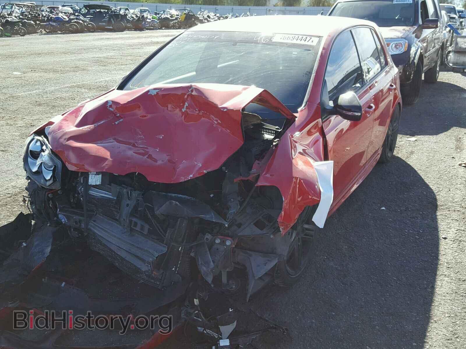 2013 VOLKSWAGEN GOLF - VIN: WVWPF7AJ6DW070585 - Фото 2