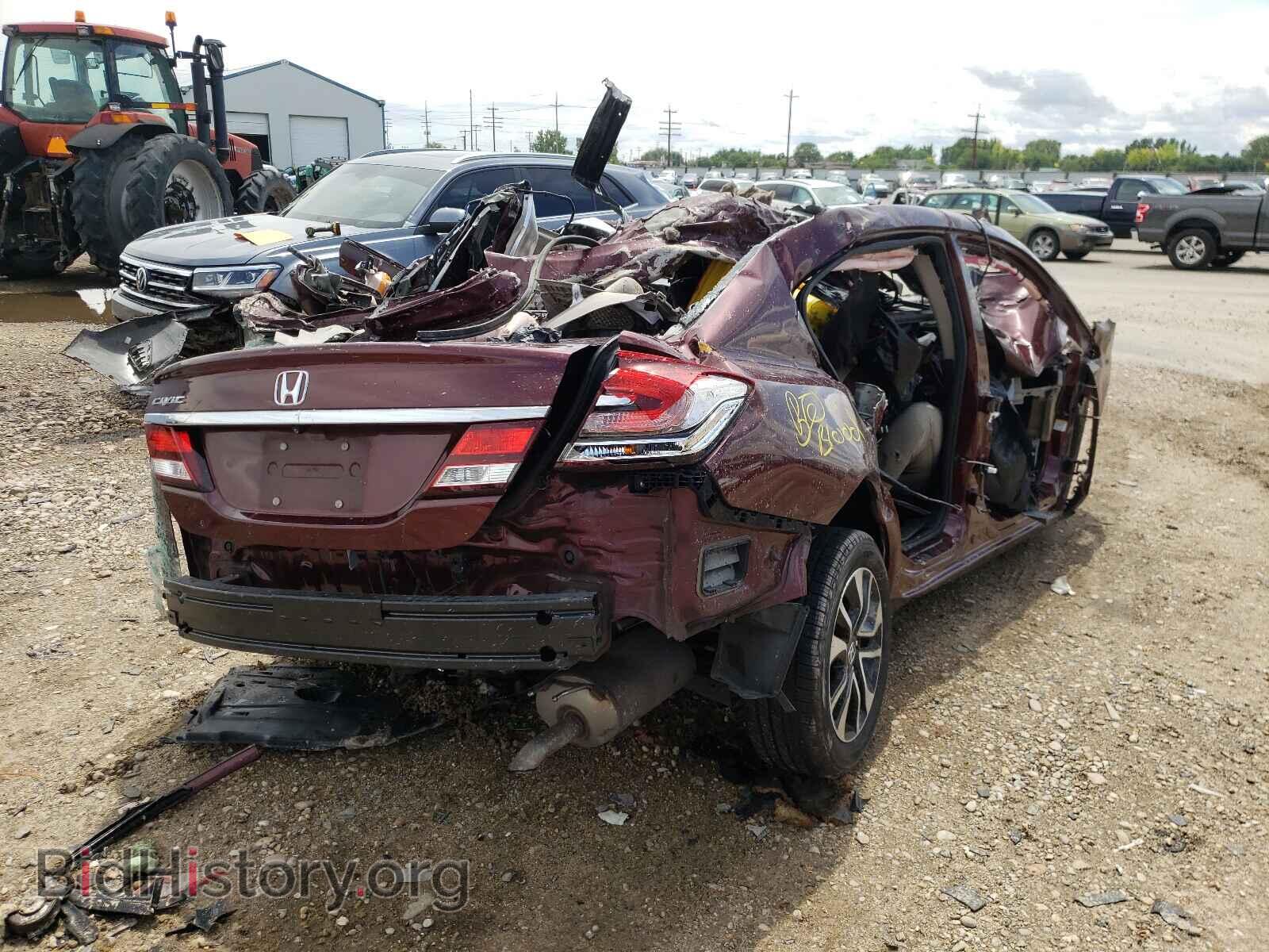 2014 HONDA CIVIC - VIN: 19XFB2F83EE215934 - Фото 4