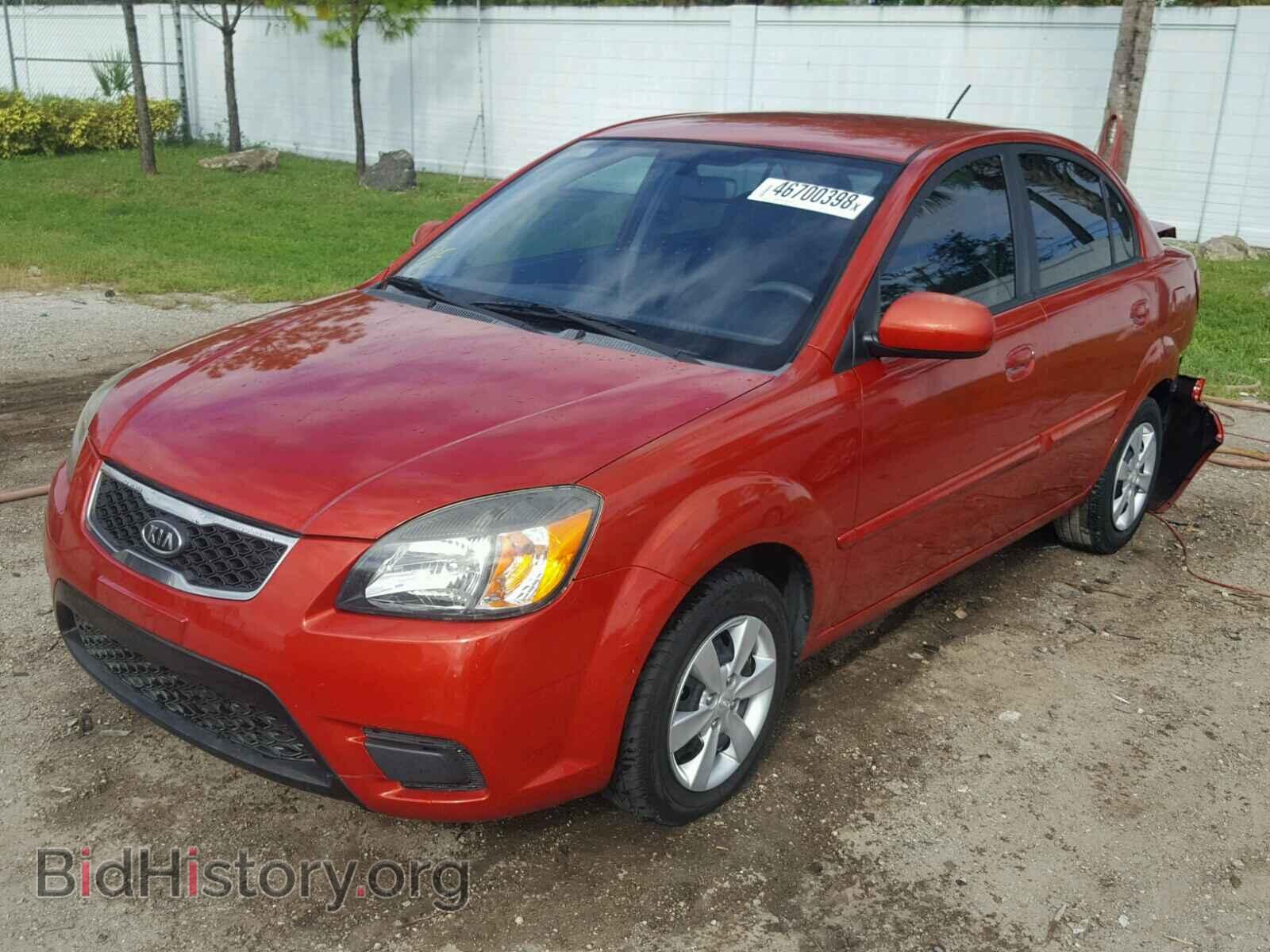 2011 KIA RIO BASE - VIN: KNADH4A33B6851684 - Фото 2