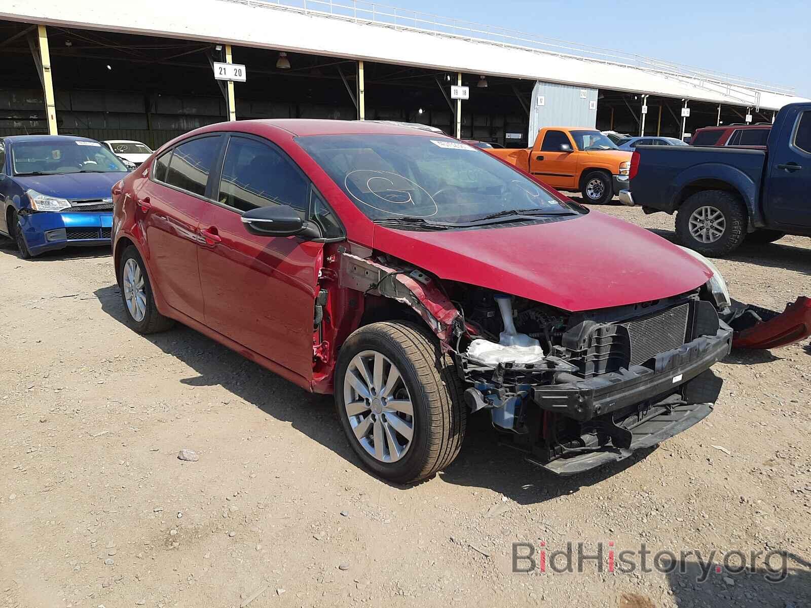 Photo KNAFX4A6XG5462012 - KIA FORTE 2016