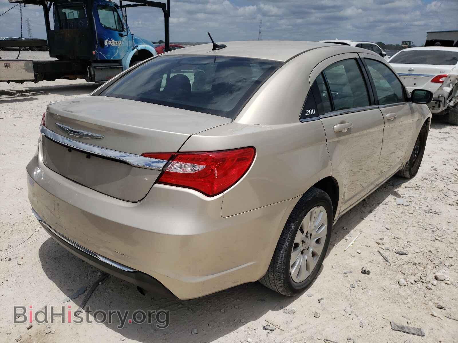 2013 CHRYSLER 200 - VIN: 1C3CCBAB5DN734596 - Photo 4