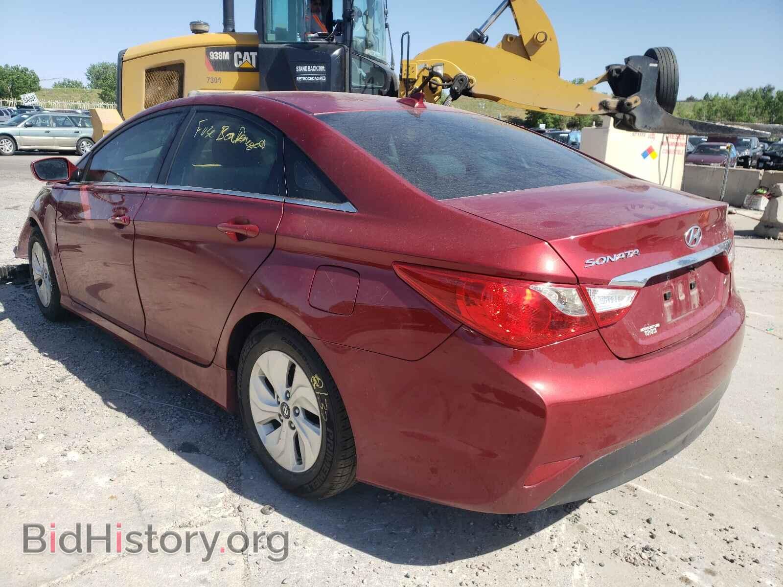 2014 HYUNDAI SONATA - VIN: 5NPEB4AC4EH819829 - Фото 3