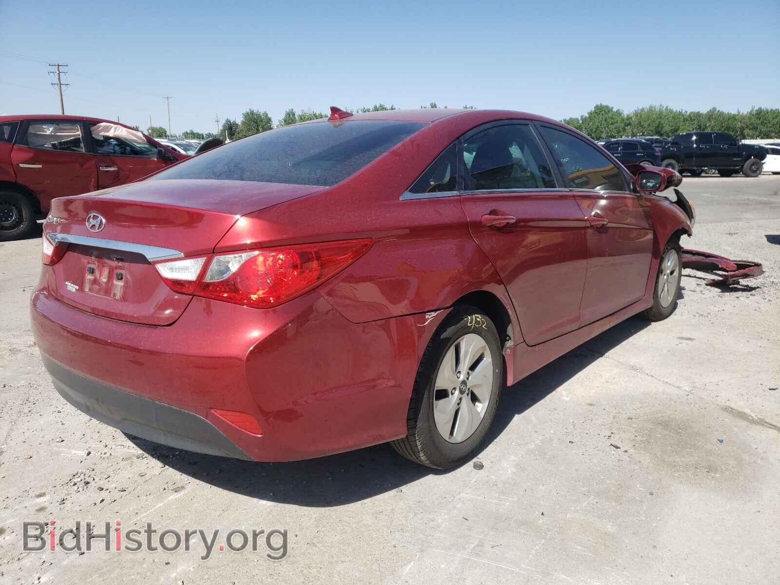 2014 HYUNDAI SONATA - VIN: 5NPEB4AC4EH819829 - Фото 4