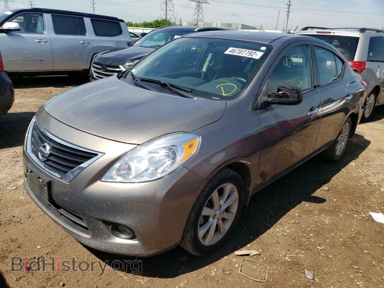 2014 NISSAN VERSA - VIN: 3N1CN7AP1EL849747 - Фото 2