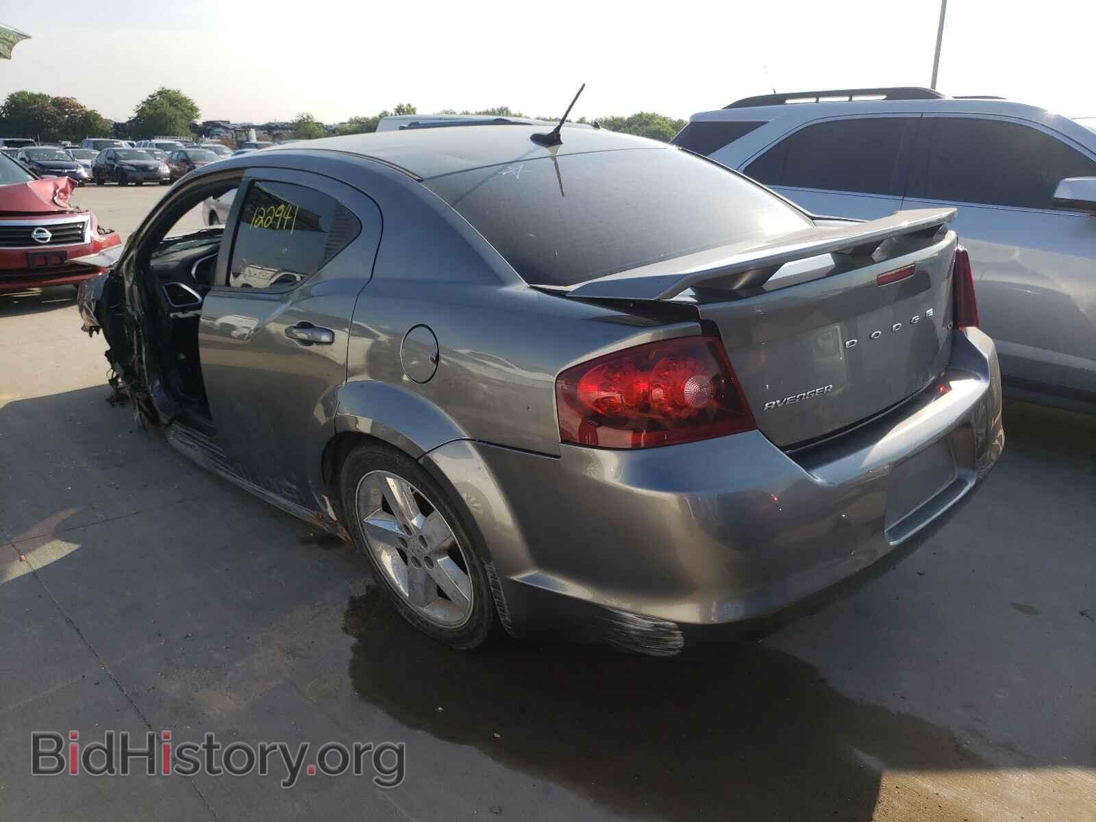 2013 DODGE AVENGER - VIN: 1C3CDZCG9DN757331 - Фото 3