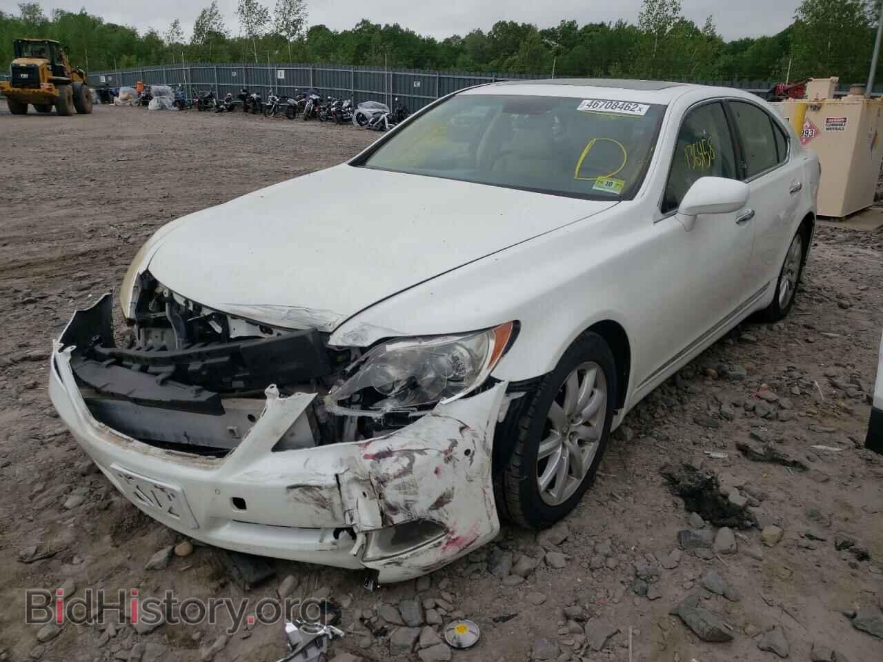 2008 LEXUS LS460 - VIN: JTHBL46F485064767 - Фото 2