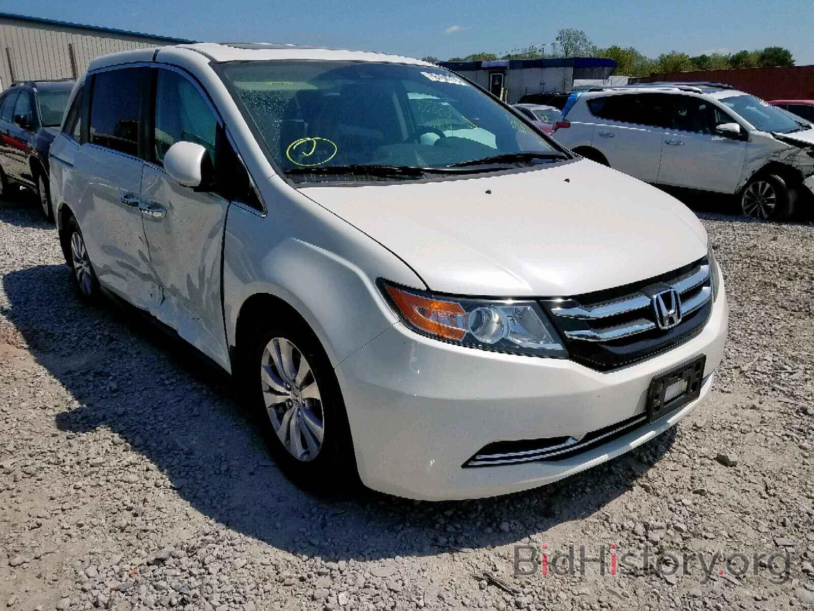 Фотография 5FNRL5H60EB105697 - HONDA ODYSSEY EX 2014