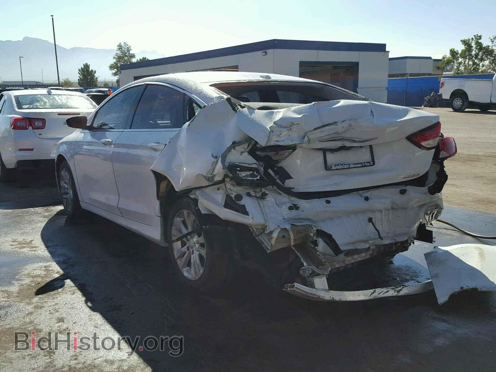 2015 CHRYSLER 200 - VIN: 1C3CCCAB2FN608544 - Photo 3
