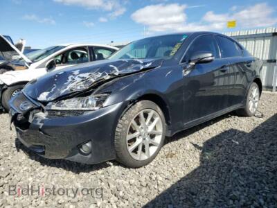 2011 Lexus IS 250, black — VIN JTHCF5C20B5045711, Copart
